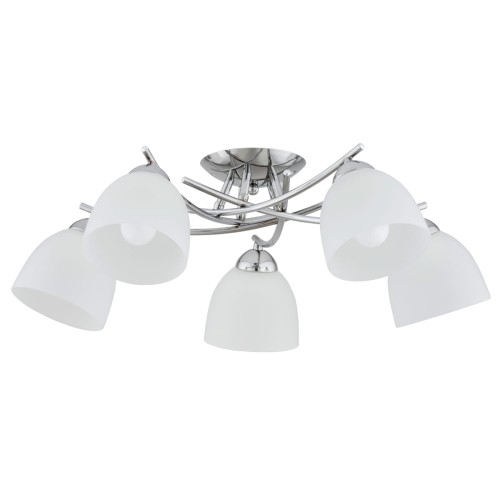 Lampa sufitowa Seva 63252 Alfa 5xE27 LED Metal Chrom