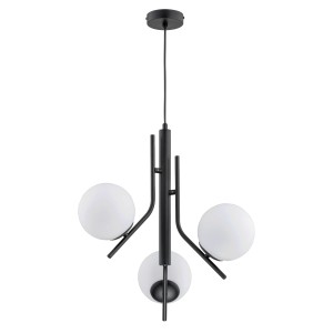 Lampa wisząca Estel 62331 Alfa 3xE14 LED Metal Czarny