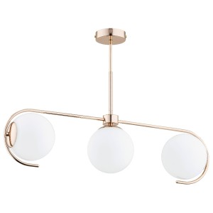 Lampa sufitowa Astana 63085 Alfa 3xE14 LED Metal Złoty Antyk