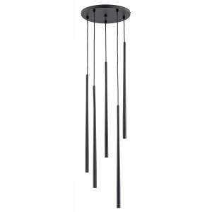 Lampa wisząca Carmen 63147 Alfa 5xG9 LED Metal Czarny