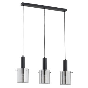 Lampa wisząca Celia 62402 Alfa 3xE27 LED Metal Czarny