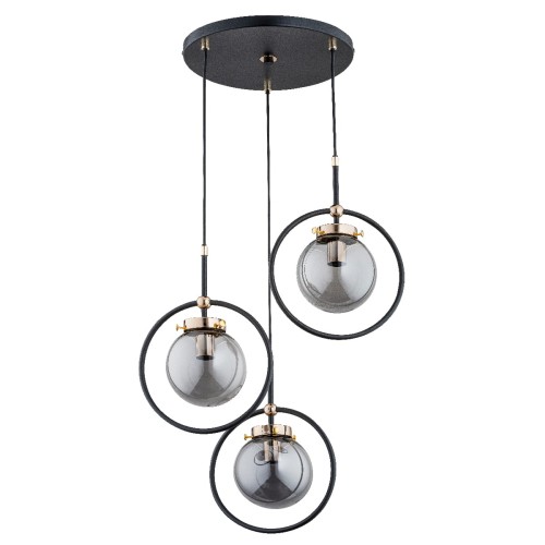 Lampa wisząca Akira 62175 Alfa 3xE14 LED Metal