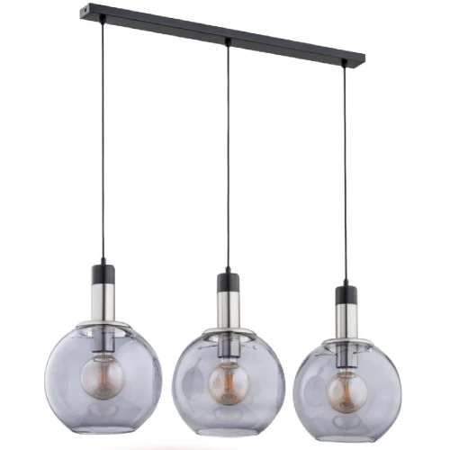 Lampa wisząca Vanelo 62170 Alfa 3xE27 LED Metal Czarny - Chrom