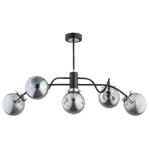 Lampa sufitowa Gilda 61045 Alfa 5xE14 LED Metal Czarny