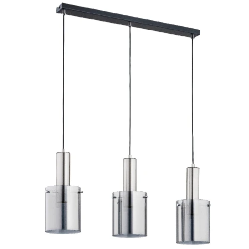 Lampa wisząca Celia 62166 Alfa 3xE27 LED Metal Czarny - Chrom