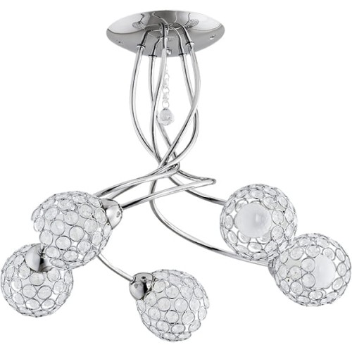 Lampa sufitowa Vaio 20365 Alfa 5xE14 LED Metal Chrom