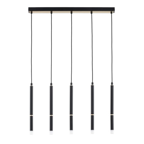 Lampa wisząca Derany 63230 Alfa 5xG9 LED Metal Czarny - Złoty