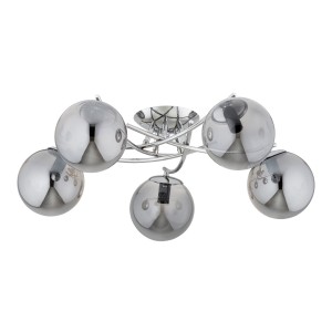 Lampa sufitowa Savi 63251 Alfa 5xE14 LED Metal Chrom