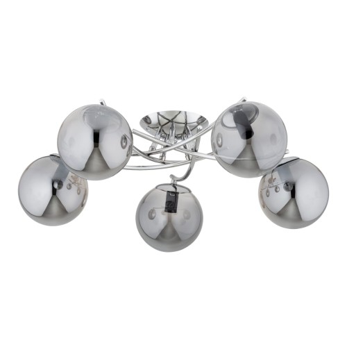 Lampa sufitowa Savi 63251 Alfa 5xE14 LED Metal Chrom