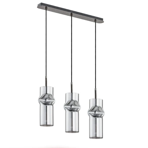 Lampa wisząca Kapris 61018 Alfa 3xE27 LED Metal/Szkło Chrom