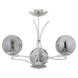 Lampa sufitowa Sentia 62385 Alfa 3xE14 LED Metal Chrom