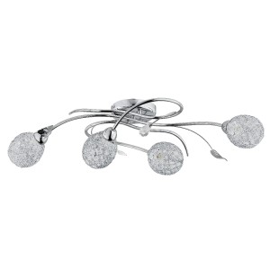 Lampa sufitowa Orlean 20384 Alfa 4xE14 LED Metal Chrom