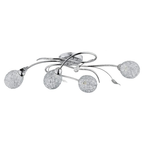 Lampa sufitowa Orlean 20384 Alfa 4xE14 LED Metal Chrom