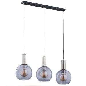 Lampa wisząca Darin 62172 Alfa 3xE27 LED Metal Czarny - Chrom
