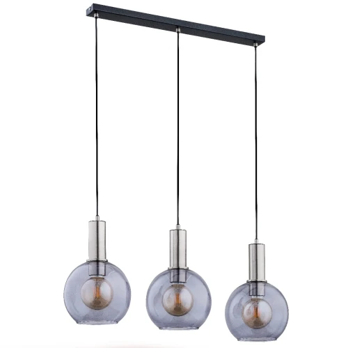 Lampa wisząca Darin 62172 Alfa 3xE27 LED Metal Czarny - Chrom