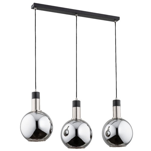 Lampa wisząca Maya 62164 Alfa 3xE27 LED Metal Czarny