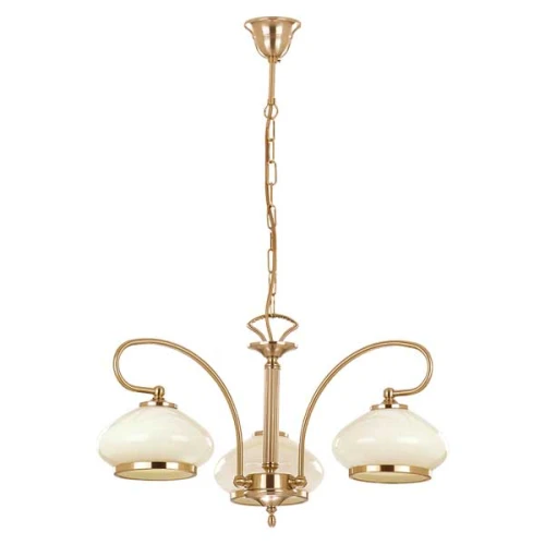 Lampa wisząca Żyrandol Astoria 3321 Alfa 3xE27 LED Metal Złoty Antyk