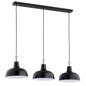 Lampa wisząca Anadi 62371 Alfa 3xE27 LED Metal Czarny