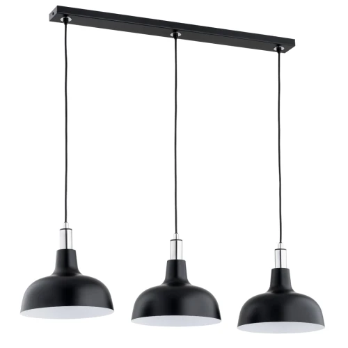 Lampa wisząca Anadi 62371 Alfa 3xE27 LED Metal Czarny