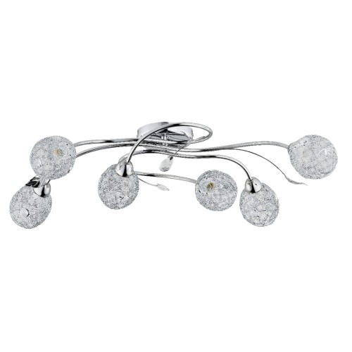 Lampa sufitowa Orlean 20386 Alfa 6xE14 LED Metal Chrom