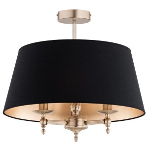 Lampa sufitowa Roksana 62482 Alfa 3xE14 LED Metal Złoty Antyk