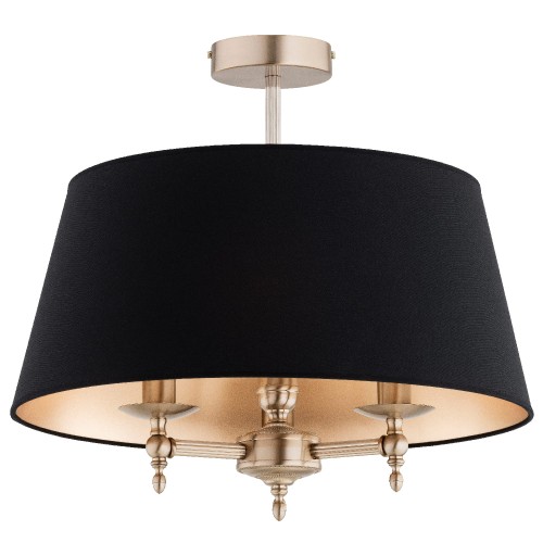 Lampa sufitowa Roksana 62482 Alfa 3xE14 LED Metal Złoty Antyk