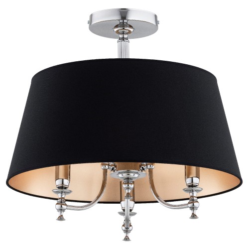 Lampa sufitowa Rosetta 62478 Alfa 3xE14 LED Metal Chrom