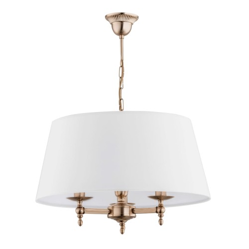Lampa wisząca Żyrandol Roksana 16073 Alfa 3xE14 LED Metal Złoty Antyk