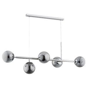 Lampa wisząca Dansa 63018 Alfa 5xE14 LED Metal Chrom