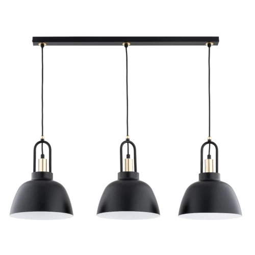 Lampa wisząca Mirave 62375 Alfa 3xE27 LED Metal Czarny