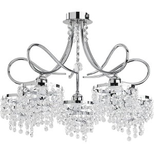 Lampa sufitowa Diana 18995 Alfa 5xE14 LED Metal Chrom