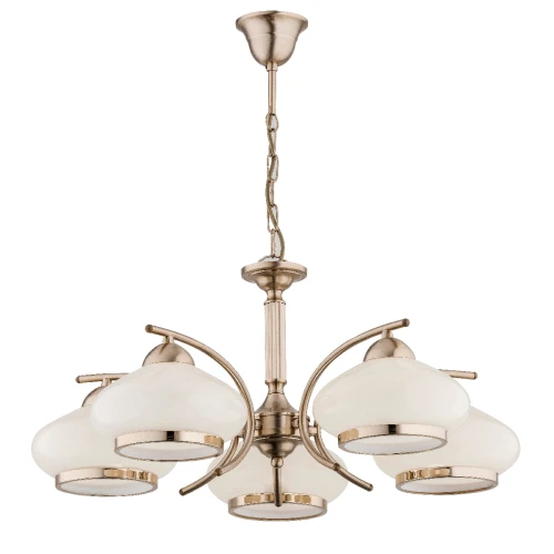 Lampa wisząca Żyrandol Etna 28295 Alfa 5xE27 LED Metal Złoty