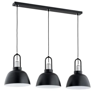 Lampa wisząca Mirave 62376 Alfa 3xE27 LED Metal Czarny