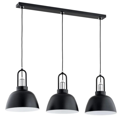 Lampa wisząca Mirave 62376 Alfa 3xE27 LED Metal Czarny