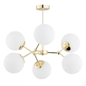 Lampa sufitowa Foton 63118 Alfa 6xE14 LED Metal Złoty