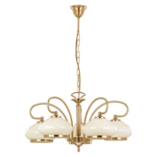 Lampa wisząca Żyrandol Astoria 5321 Alfa 5xE27 LED Metal Złoty Antyk