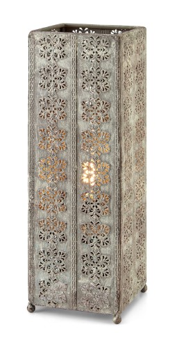 Lampa stojąca stołowa Agra 108222 Markslojd 1xE14 18W Metal Szary