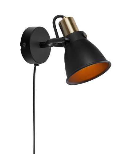 Lampa ścienna Kinkiet Alton 107856 Markslojd 1xE14 40W Metal Czarny