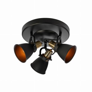 Lampa wisząca Alton 107854 Markslojd 3xE14 40W Metal Czarny