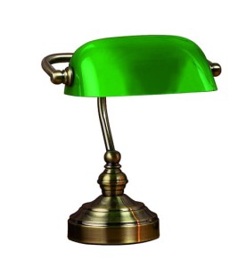 Lampa stojąca stołowa Bankers 105930 Markslojd 1xE14 40W Metal Utleniony