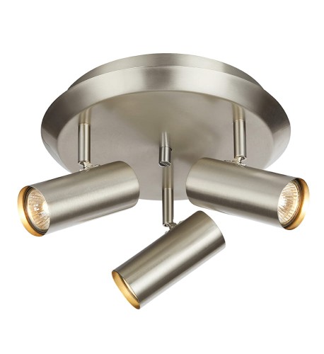 Lampa sufitowa Plafon Barcelona 107350 Markslojd 3xGU10 12W Metal Stal