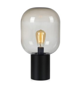 Lampa stojąca stołowa Brooklyn 107481 Markslojd 1xE27 60W Metal Czarny