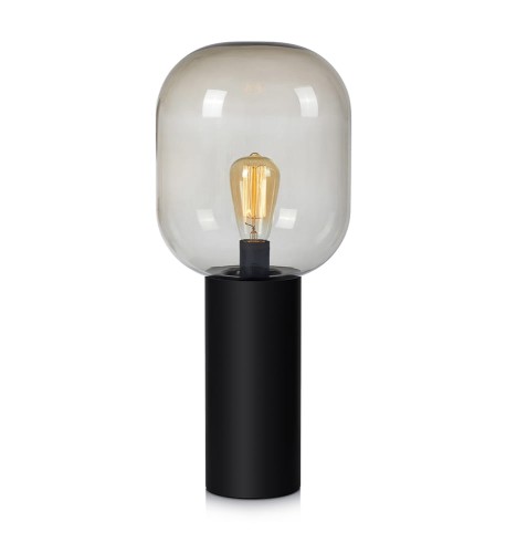 Lampa stojąca stołowa Brooklyn 107479 Markslojd 1xE27 60W Metal Czarny