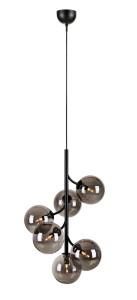 Lampa wisząca Callisto 108108 Markslojd 6xG9 18W Metal Czarny
