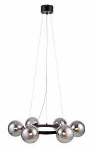 Lampa wisząca Circle 108051 Markslojd 6xG9 20W Metal Czarny