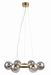 Lampa wisząca Circle 108050 Markslojd 6xG9 20W Metal Złoto