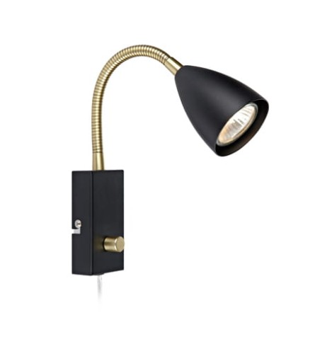 Lampa ścienna Kinkiet Ciro 106589 Markslojd 1xGU10 7W Metal Czarny