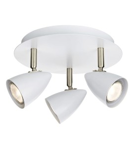 Lampa sufitowa Plafon Ciro 107412 Markslojd 3xGU10 7W Metal Biały