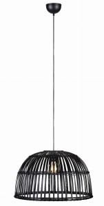 Lampa wisząca Cottage 107981 Markslojd 1xE27 60W Tworzywo sztuczne Czarny
