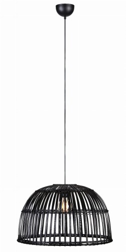 Lampa wisząca Cottage 107981 Markslojd 1xE27 60W Tworzywo sztuczne Czarny